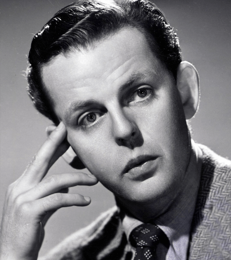 Black and white headshot of David Tomlinson